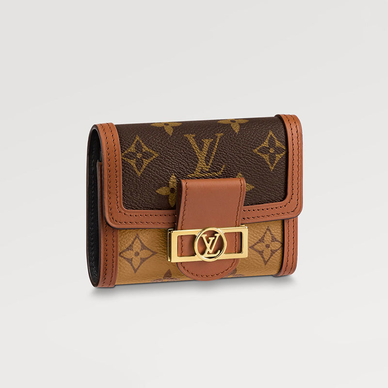 LOUIS VUITTON ポルトフォイユ･ドーフィーヌ コンパクトRef:M68725-LOUIS VUITTON 