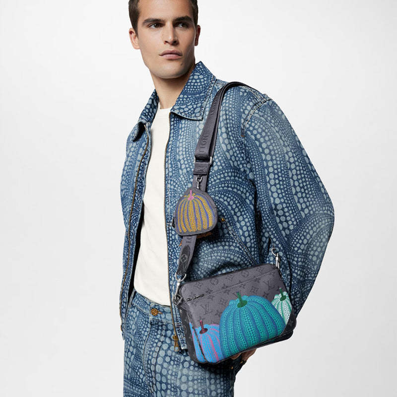 LOUIS VUITTON  秋冬の新作スタイル LV×YK TRIO メッセンジャーバッグRef: M46435-LOUIS VUITTON 
