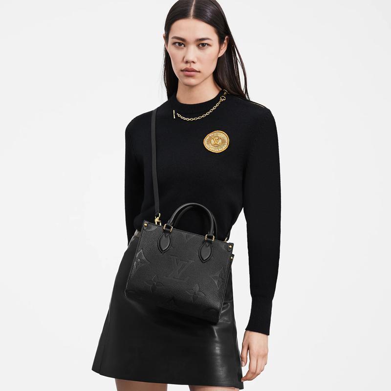 LOUIS VUITTONレディースブラックバッグ Ref:M45653-LOUIS VUITTON 