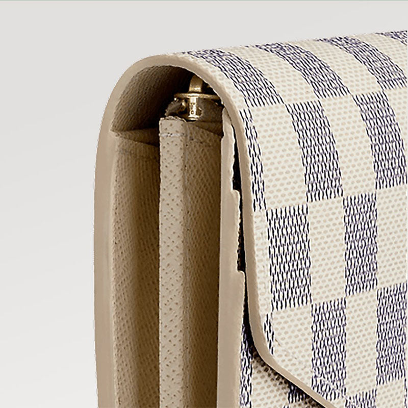 LOUIS VUITTON ポルトフォイユ・サラ Ref:N63208-LOUIS VUITTON 