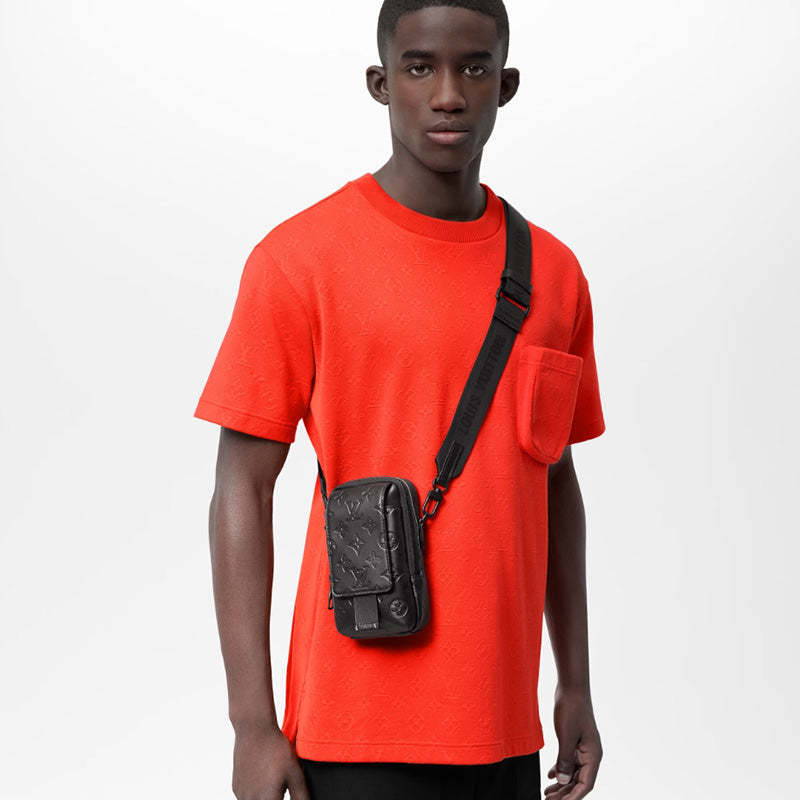 LOUIS VUITTON  秋冬の新作スタイル ダブル・フォンポーチRef:  M81323-LOUIS VUITTON 