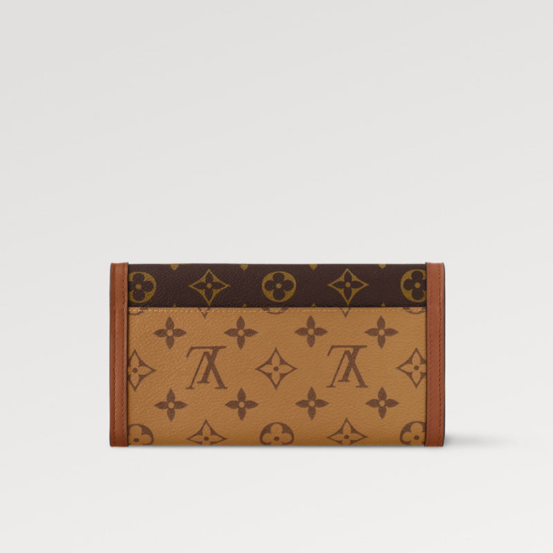 LOUIS VUITTON   春夏の新作スタイル  ポルトフォイユ･サラ ドーフィーヌ Ref: M46645-LOUIS VUITTON 