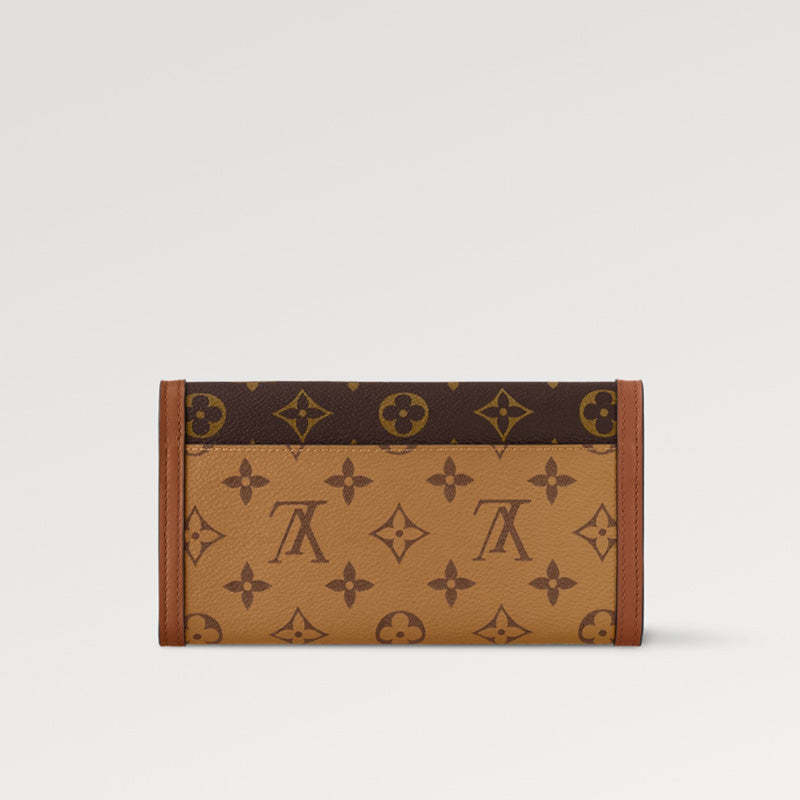 LOUIS VUITTON   春夏の新作スタイル  ポルトフォイユ･サラ ドーフィーヌ Ref: M46645-LOUIS VUITTON 