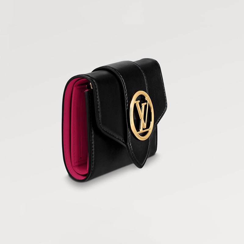 LOUIS VUITTON ポルトフォイユ・LV ポンヌフ コンパクト Ref:M69175-LOUIS VUITTON 