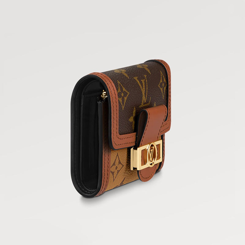 LOUIS VUITTON ポルトフォイユ･ドーフィーヌ コンパクトRef:M68725-LOUIS VUITTON 