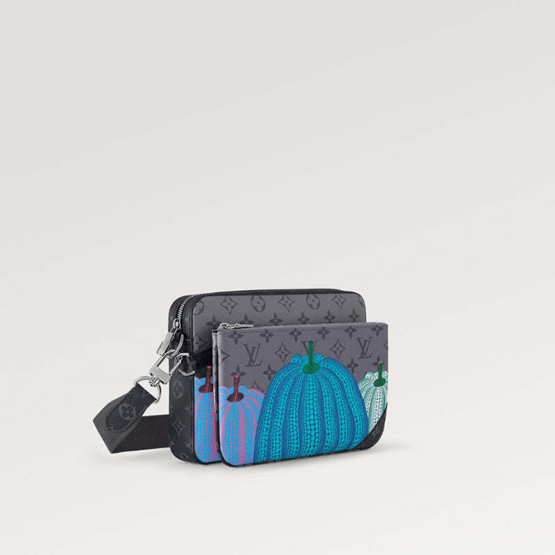 LOUIS VUITTON  秋冬の新作スタイル LV×YK TRIO メッセンジャーバッグRef: M46435-LOUIS VUITTON 