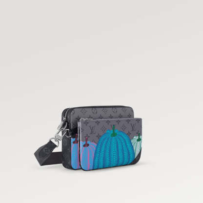 LOUIS VUITTON  秋冬の新作スタイル LV×YK TRIO メッセンジャーバッグRef: M46435-LOUIS VUITTON 