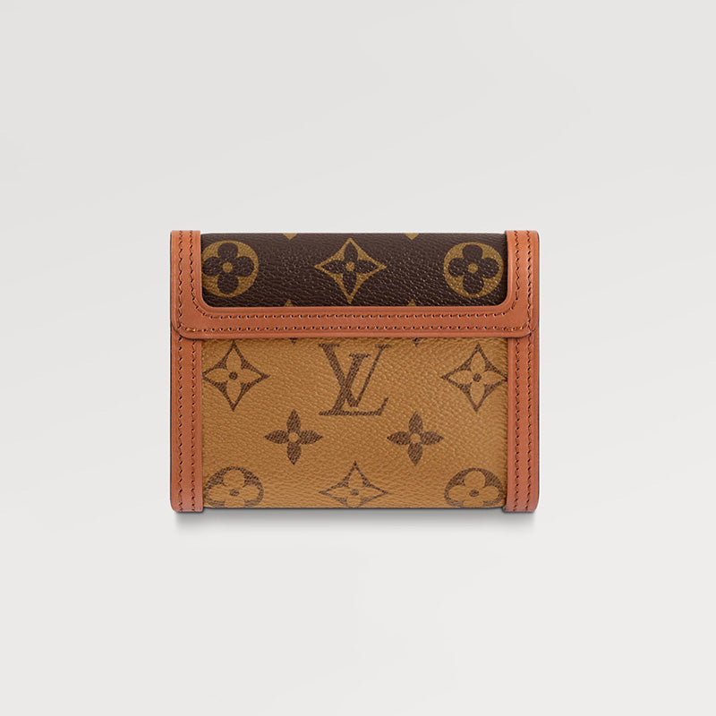 LOUIS VUITTON ポルトフォイユ･ドーフィーヌ コンパクトRef:M68725-LOUIS VUITTON 