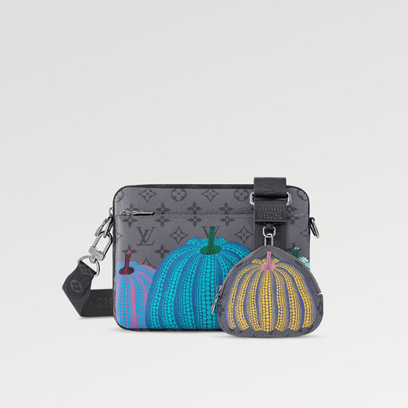 LOUIS VUITTON  秋冬の新作スタイル LV×YK TRIO メッセンジャーバッグRef: M46435-LOUIS VUITTON 