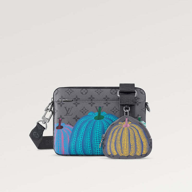 LOUIS VUITTON  秋冬の新作スタイル LV×YK TRIO メッセンジャーバッグRef: M46435-LOUIS VUITTON 