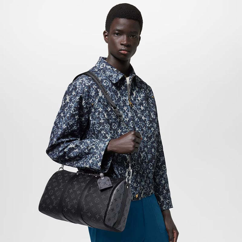 LOUIS VUITTON   春夏の新作スタイル  キーポル･バンドリエール 35 Ref: M46655-LOUIS VUITTON 