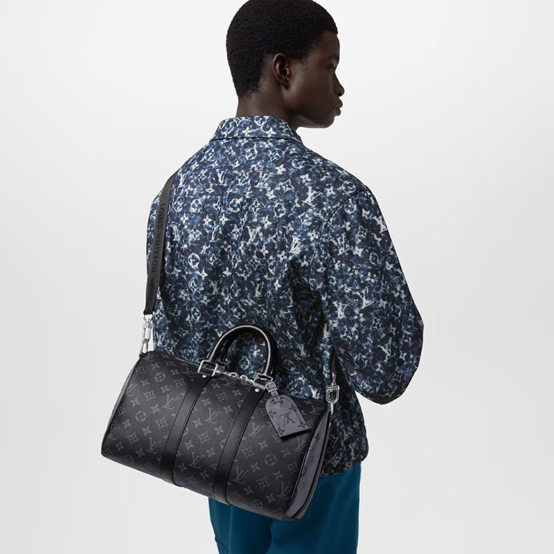 LOUIS VUITTON   春夏の新作スタイル  キーポル･バンドリエール 35 Ref: M46655-LOUIS VUITTON 