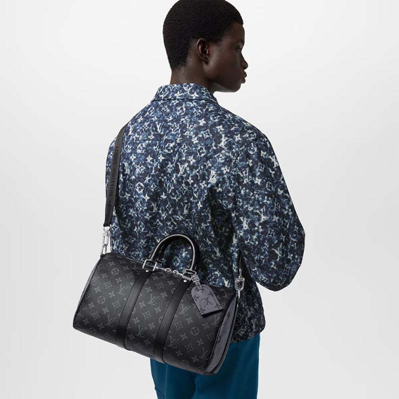 LOUIS VUITTON   春夏の新作スタイル  キーポル･バンドリエール 35 Ref: M46655-LOUIS VUITTON 