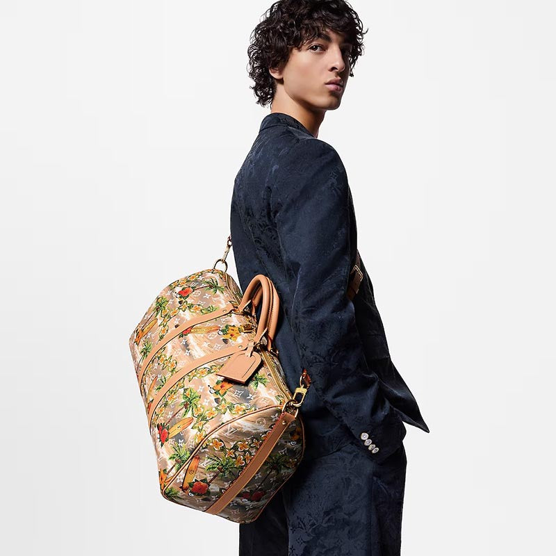 LOUIS VUITTON   春夏の新作スタイル キーポル･バンドリエール 50Ref: M25002-LOUIS VUITTON 