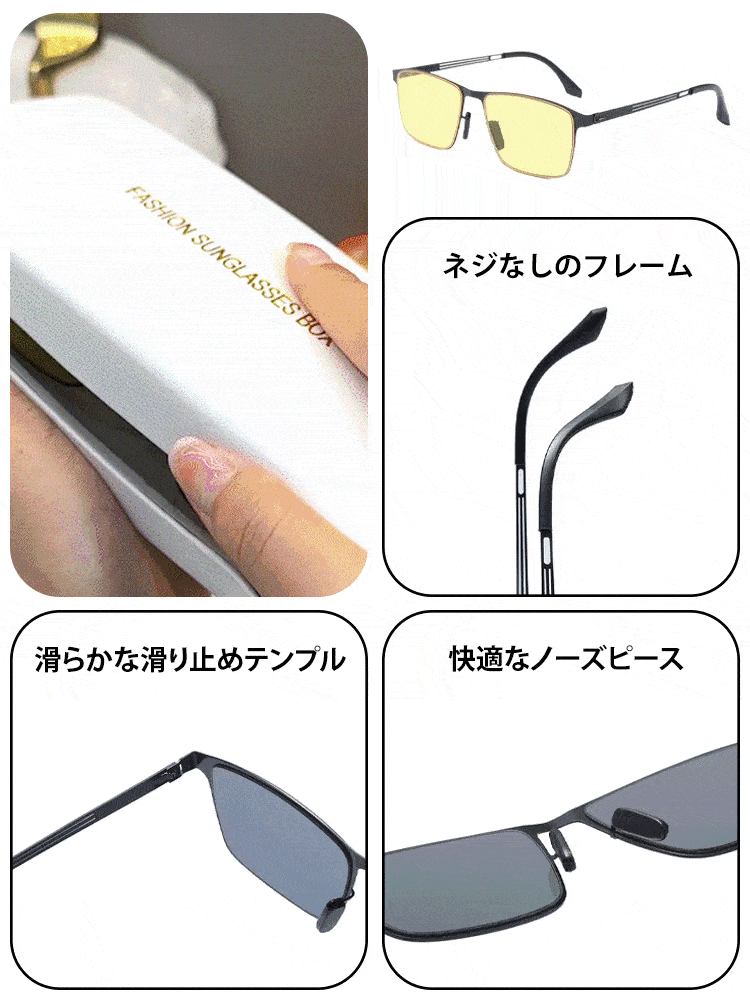 多機能サングラス