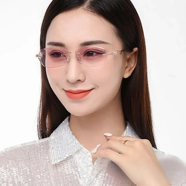 リムレス老眼鏡