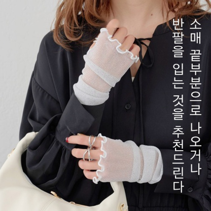 접촉 냉감 UV 차단 아이스쿨링 토시