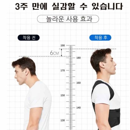 새우등 교정 밴드