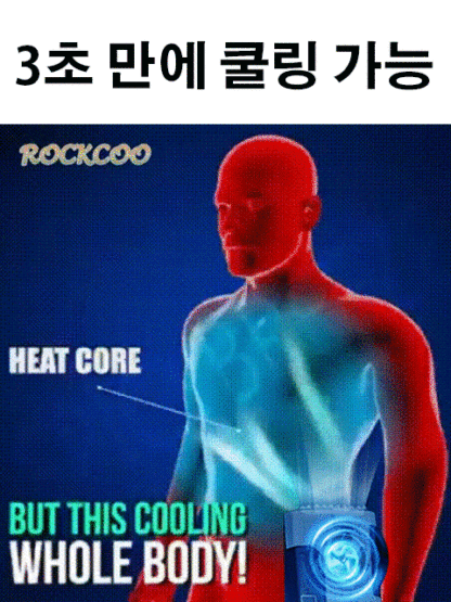 아웃도어 다용도 허리벨트 선풍기