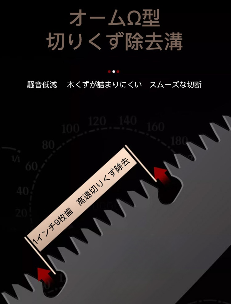 折りたたみ式のこぎり