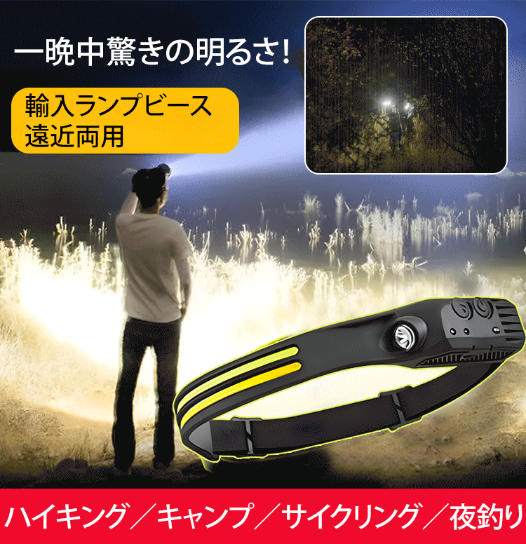 COBヘッドライト