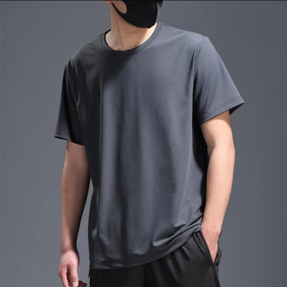 速乾メッシュ半袖Tシャツ