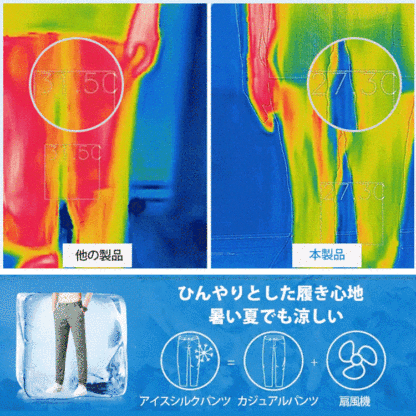 ストレッチテーラードパンツ