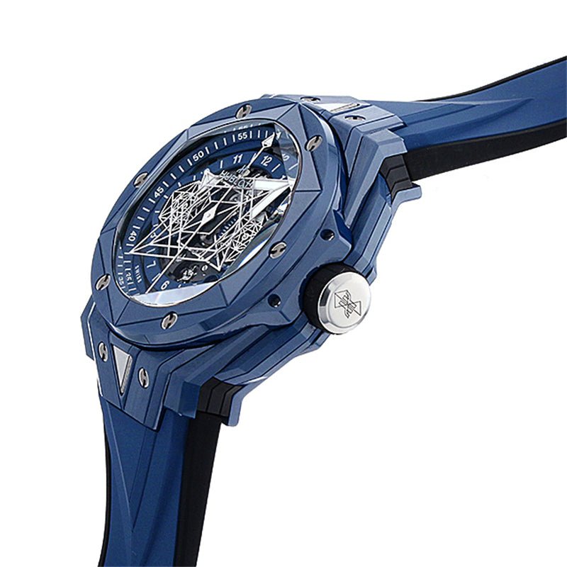 ウブロ ビッグバン ウニコ サンブルーII ブルーセラミック 世界限定 200本 418.EX.5107.RX.MXM21