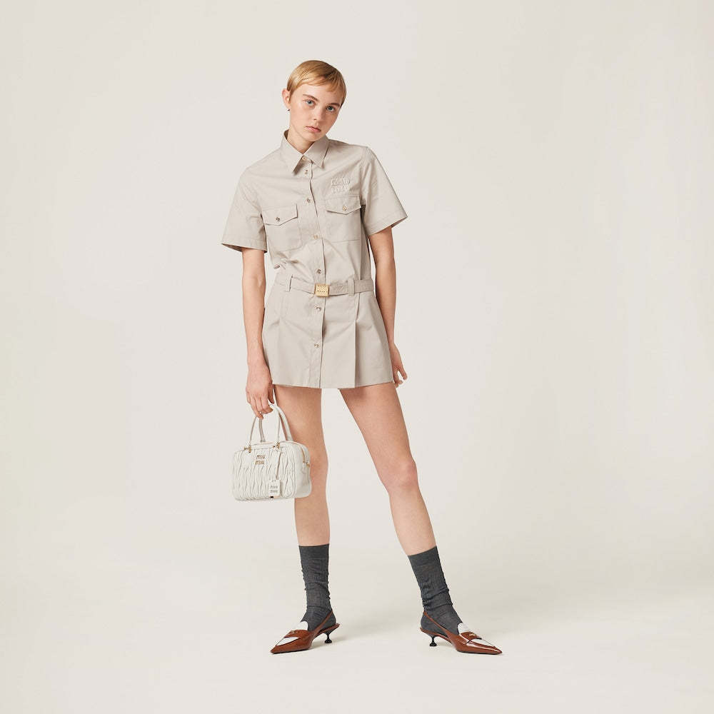 アルカディ マテラッセレザー バッグ ミディアム