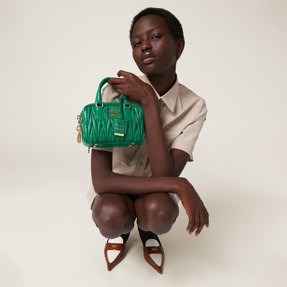 アルカディ マテラッセレザー バッグ スモ一ル