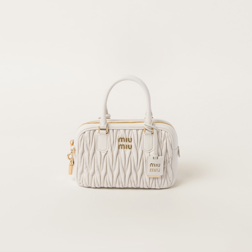 アルカディ マテラッセレザー バッグ ミディアム