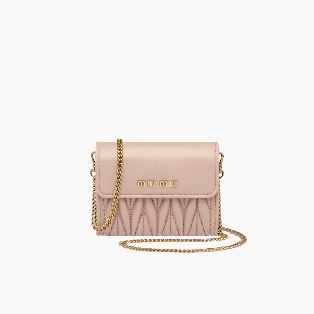 ショルダーストラップ付 ナッパレザー 財布