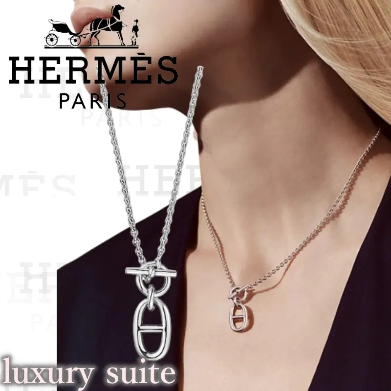 【大人気】HERMES【エルメス】　ネックレス　Chaine d'Ancre Pendant