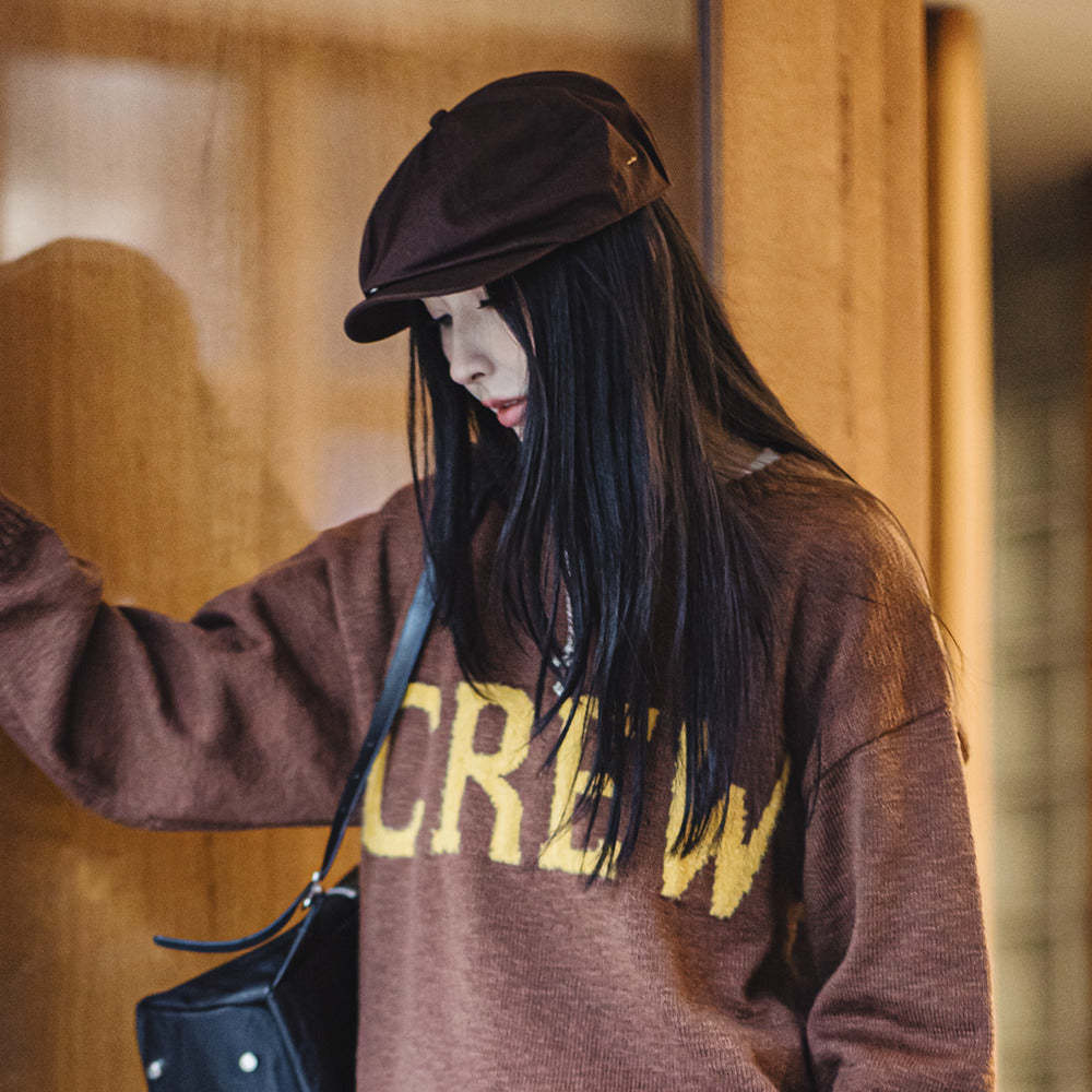 馬登女裝 貝雷帽女秋冬顯臉小八角帽報童帽蓓蕾帽艺文畫家帽