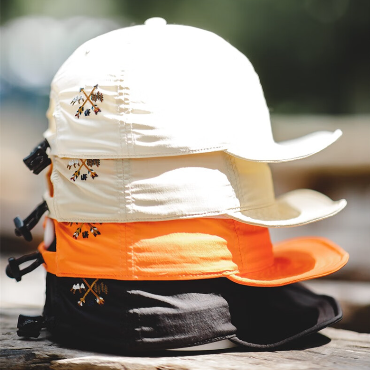 馬登女裝 山系戶外防曬棒球帽輕薄遮陽休閒寬簷帽平簷鴨舌帽