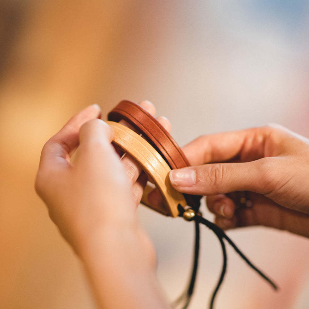 馬登女裝 美式植鞣皮一生之環阿美哢嘰情侶首飾配飾手環手鐲