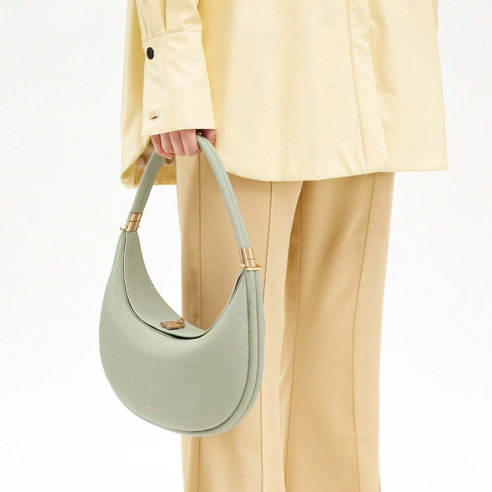 新款月彎包通勤月牙包單肩腋下包