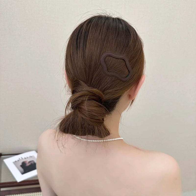 雲朵髮夾女新款高端後腦勺碎髮夾bb夾側邊夾劉海夾頭飾髮卡子