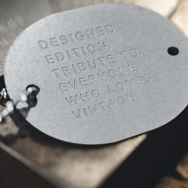 馬登工裝 美式復古字母軍牌吊墜嘻哈蹦迪土酷掛件痞帥潮配件鋼制軍牌