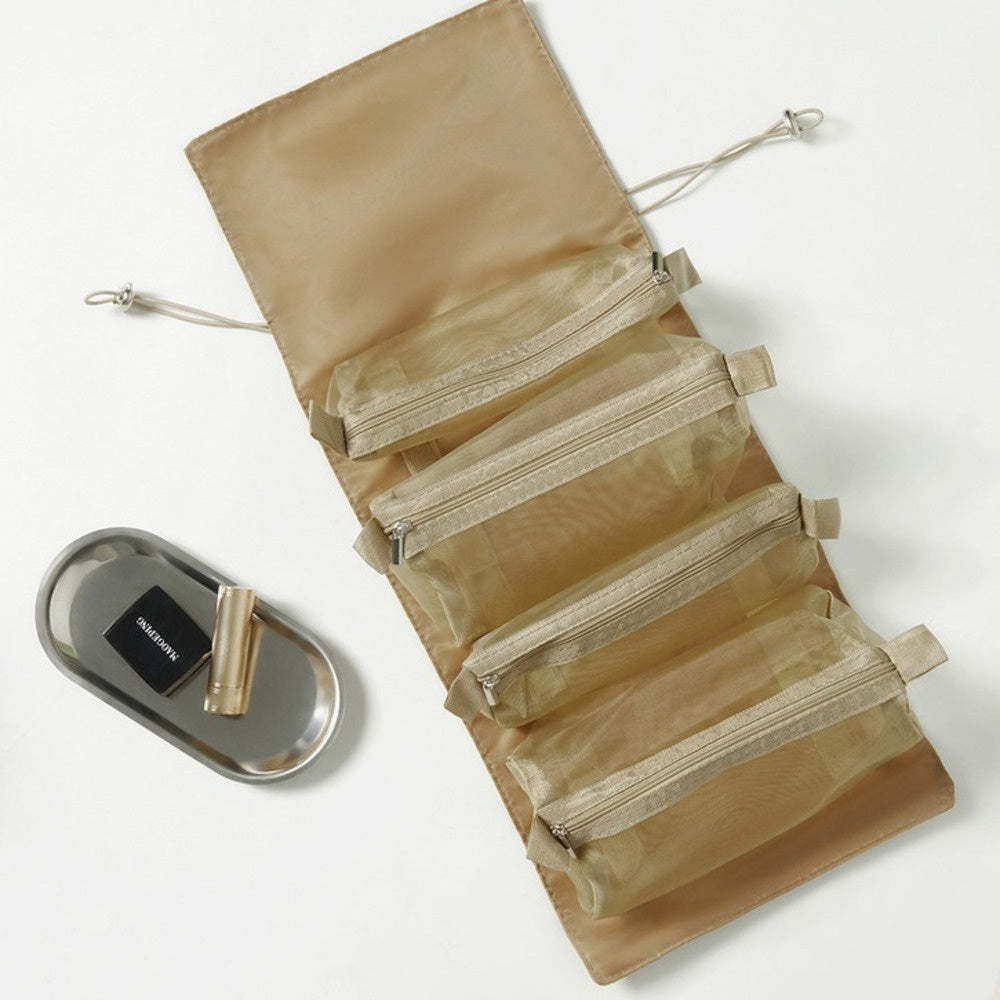 大容量化妝包女新款便攜旅行四合一可拆卸收納袋洗漱包袋