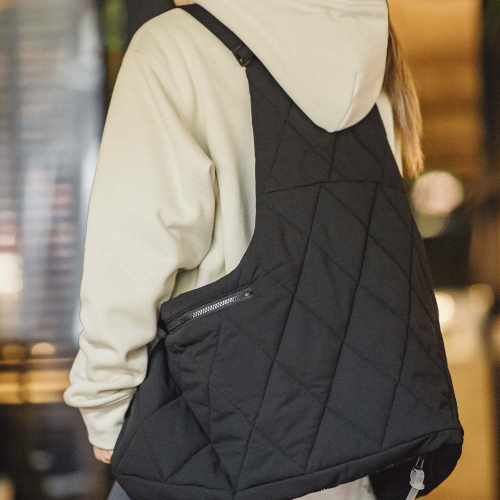 馬登女裝 機能馬甲包辛芷蕾大容量斜挎包馬甲背心包多功能工裝馬甲