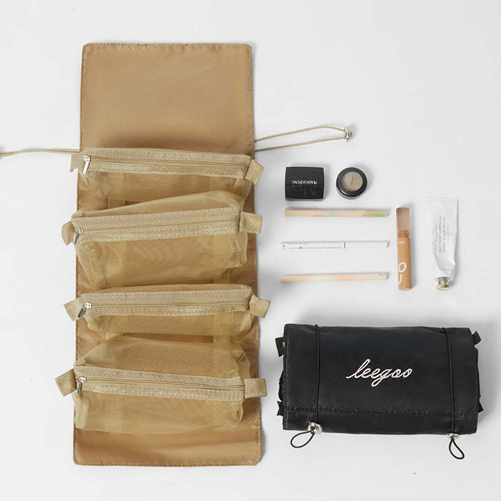 大容量化妝包女新款便攜旅行四合一可拆卸收納袋洗漱包袋