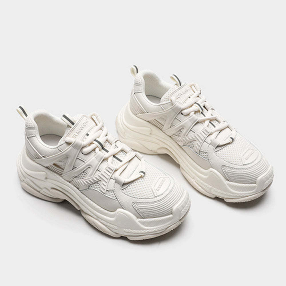 厚底老爹鞋女ins潮鞋子新款網面運動鞋女