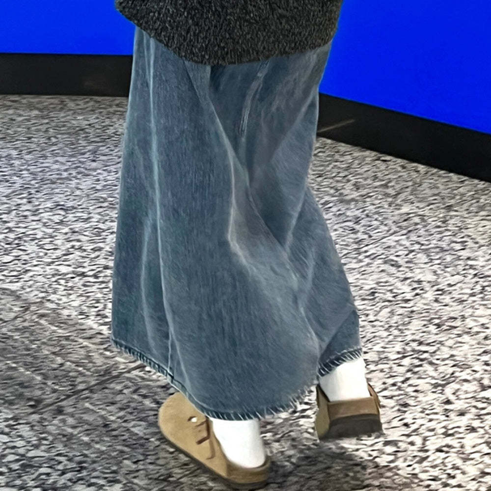 真皮勃肯鞋女外穿釣魚軟木博肯包頭拖鞋