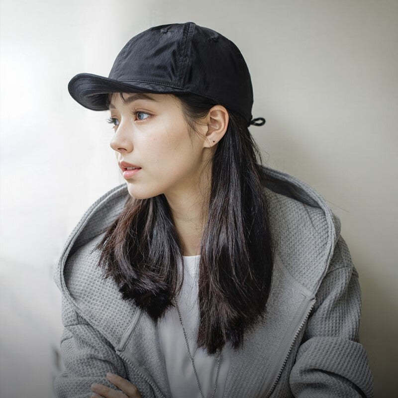 馬登女裝 山系戶外防曬棒球帽輕薄遮陽休閒寬簷帽平簷鴨舌帽