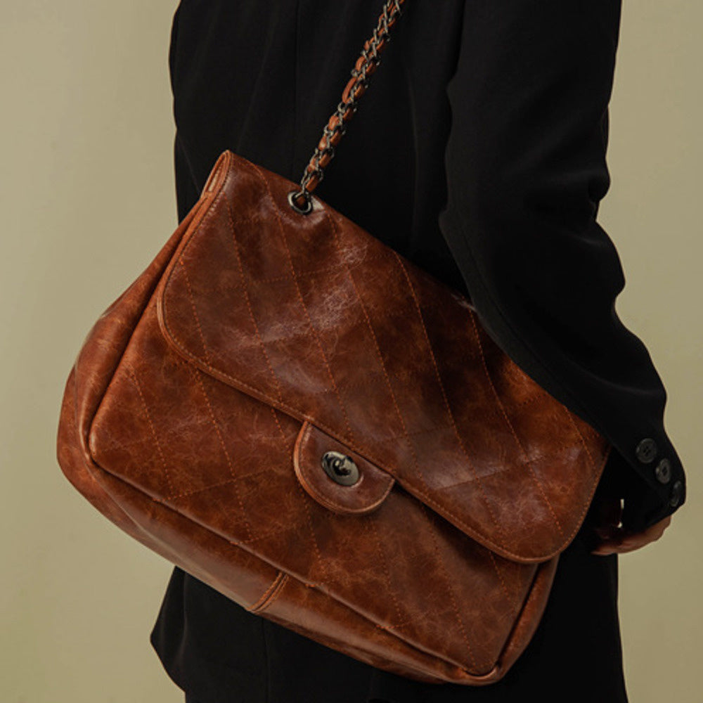 大容量通勤包新款時尚單肩腋下托特包