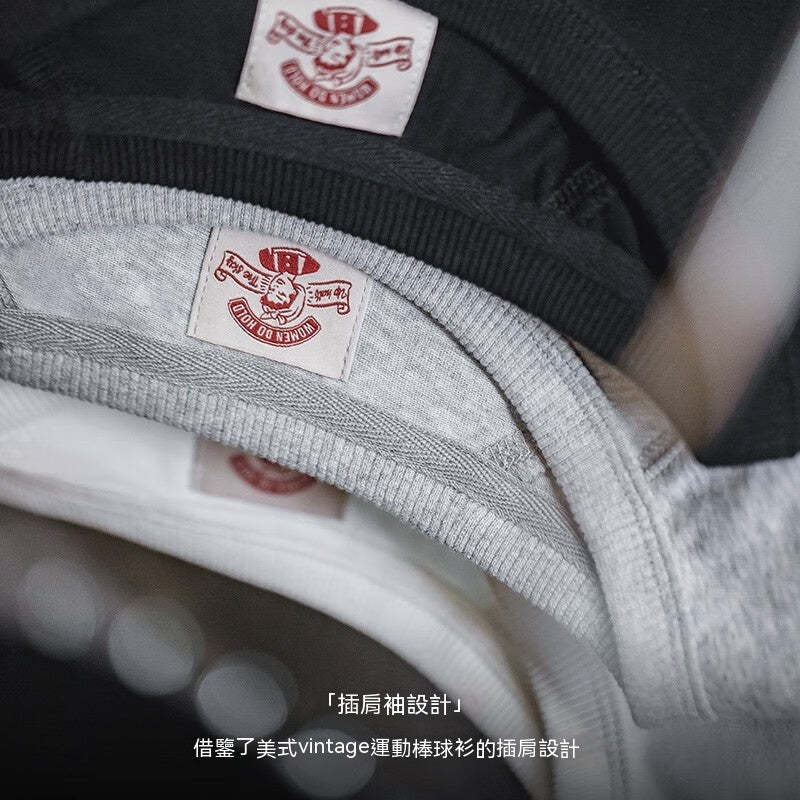 馬登女裝 新疆棉圓領短袖T恤夏季基礎百搭半袖衫Vintage純色插肩體恤