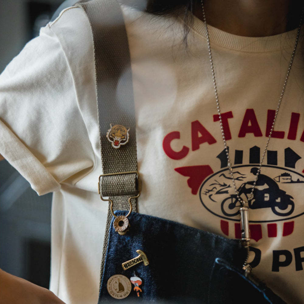 馬登女裝 美式vintage珐琅蝴蝶扣胸針阿美哢嘰徽章玩物