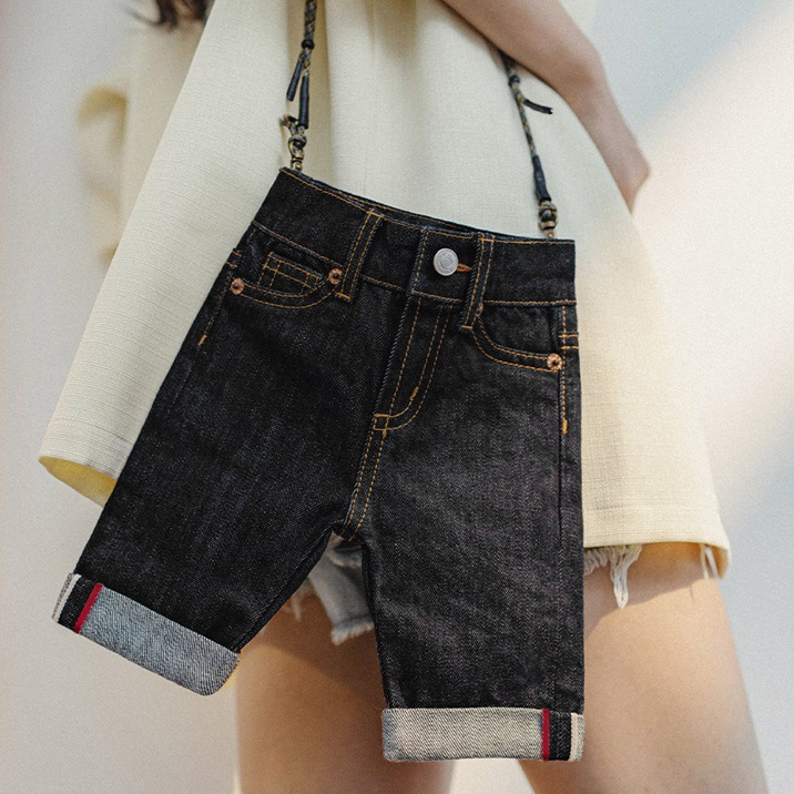 馬登女裝 Mini牛仔包設計感斜挎包休閒純色手機包時尚單肩手提包夏季女