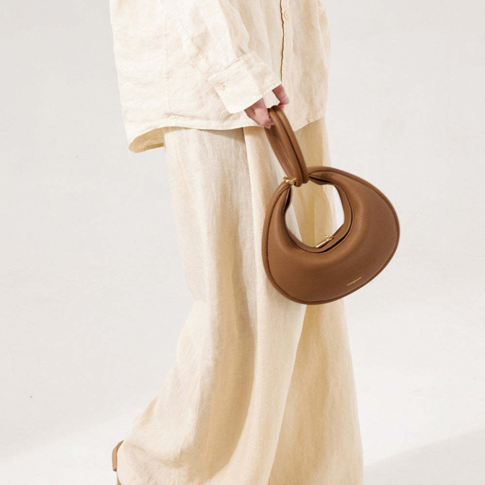 新款月彎包通勤月牙包單肩腋下包